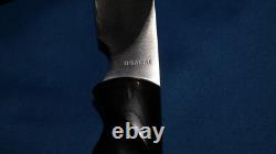 G sakai Hunting knife High speed steel blade with case