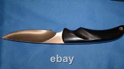 G sakai Hunting knife High speed steel blade with case