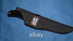 G sakai Hunting knife High speed steel blade with case