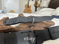 GERBER CFB COMBAT TANTO 154CM FIXED BLADE KNIFE withSHEATH