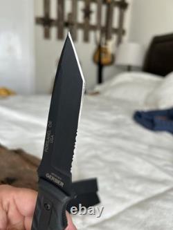 GERBER CFB COMBAT TANTO 154CM FIXED BLADE KNIFE withSHEATH