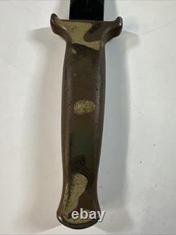 GERBER GUARDIAN II 2 Camo Fixed Blade Knife Dagger Vtg 1984