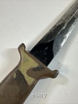 GERBER GUARDIAN II 2 Camo Fixed Blade Knife Dagger Vtg 1984