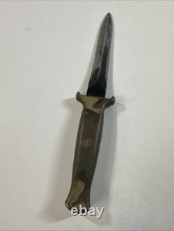 GERBER GUARDIAN II 2 Camo Fixed Blade Knife Dagger Vtg 1984