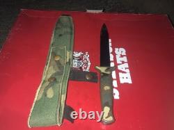 GERBER GUARDIAN II 2 Camo Fixed Blade Knife Dagger Vtg Buy Now