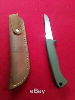 GERBER KNIVES A450 vintage knife green armorhyde handle excellent condition