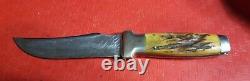 GNARLEY STAG Case's Tested XX-Ax-Hatchet Case knife Combo Handle Sheath ANTIQUE