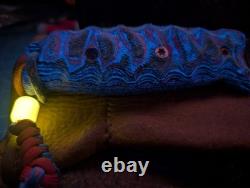 GREEN RIVER Dadley Kephart KNIFE CUSTOM GLOW COPPER MESH Micarta Custom Kydex