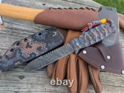 GREEN RIVER Dadley Kephart KNIFE CUSTOM GLOW COPPER MESH Micarta Custom Kydex