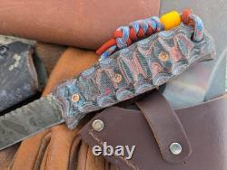 GREEN RIVER Dadley Kephart KNIFE CUSTOM GLOW COPPER MESH Micarta Custom Kydex GREEN RIVER Dadley Kephart KNIFE CUSTOM GLOW COPPER MESH Micarta Custom Kydex