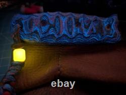 GREEN RIVER Dadley Kephart KNIFE CUSTOM GLOW COPPER MESH Micarta Custom Kydex