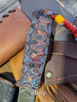 GREEN RIVER Dadley Kephart KNIFE CUSTOM GLOW COPPER MESH Micarta Custom Kydex