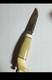 Geilo Norge Hunting Fixed Blade Knife Full Tang Bone Handle with Sheath