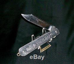 Geo. Schrade Knife Hunting & Fishing B. P. T. Conn. 1910's 4-7/8 Closed Very Rare
