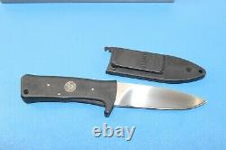 Gerber 5563 Frisco Shiv Drop Point Knife + Scabbard & Box Blackie Collins Design