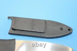 Gerber 5563 Frisco Shiv Drop Point Knife + Scabbard & Box Blackie Collins Design