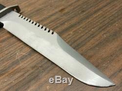 Gerber BMF Sawback Survival Bowie Fixed Blade Knife & SheathVintageCompass