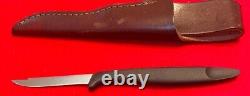 Gerber Bird & Trout Fixed Blade Hunting Knife, Gerber Sheath