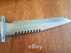 Gerber Bmf USA Early 4 Digit Saw Back Fighting Survival Knife Sheath Sharpener