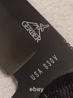 Gerber Freeman S30V Fixed Blade Hunting Knife Cocobolo Handle USA Leather Sheath Gerber Freeman S30V Fixed Blade Hunting Knife Cocobolo Handle USA Leather Sheath