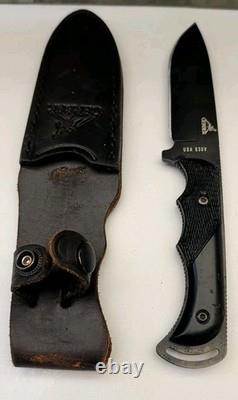 Gerber Freeman S30V Fixed Blade Hunting Knife Made in USA Black G10