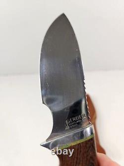 Gerber Portland OR 97223 Model 400 Hunting Fixed Blade Knife & Sheath Used Cond