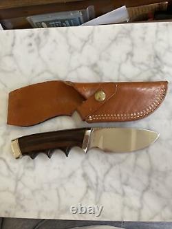 Gerber, U. S. A. Model 400 Used Hunting Knife And Sheath