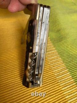 Germany Weidmannsheil Stag Lockback Sportsman 3 Blade Hunting Folding Knife Wow