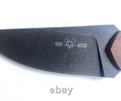 Giant Mouse GMF3 Fixed Knife N690 steel Slick but Rugged Belt knife