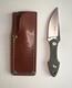 Giant Mouse GMF3 Green Fixed Knife N690 steel Slick but Rugged Belt knife