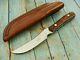 Glenn Long Knives Diamond FL USA Hand Made Knife & Sheath Vintage Hunting Custom