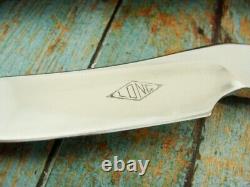 Glenn Long Knives Diamond FL USA Hand Made Knife & Sheath Vintage Hunting Custom