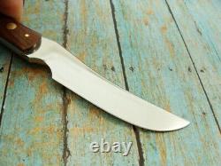 Glenn Long Knives Diamond FL USA Hand Made Knife & Sheath Vintage Hunting Custom