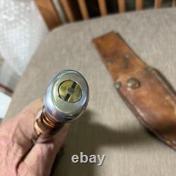 Gorgeous Vintage, Kabar, Union Cut. Co, Cracked Ice Swirl, Sheath