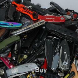 Grab Bag Lot of 25 TSA Confiscated Pocket Knives Various Brands Treasure Hunt