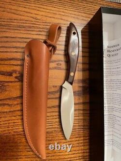 Grohmann DH Russell Hunting Knife with Sheath and Box -#R1S
