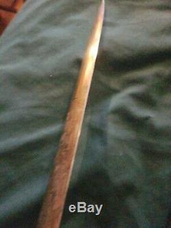 HUBERTUS GERMAN HUNTING Dagger double edged very rare old knife 10 inch blade