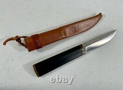 Hackman Finland Tapio Wirkkala Hunting Knife 4 Blade with Leather Sheath