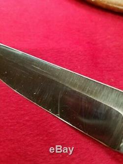 Hackman Knives Tapio Wirkkla pukko knife used with sheath FINLAND made solid