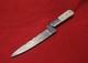 Hand Made Damascus Kitchen Knife Knuckle Saving Design