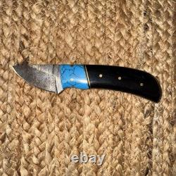 Hand Made Knife! Super Sharp And Vary Durable! Used Once. Real Leather Shaft