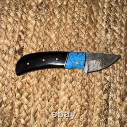 Hand Made Knife! Super Sharp And Vary Durable! Used Once. Real Leather Shaft