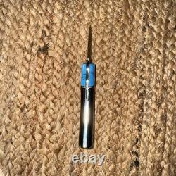 Hand Made Knife! Super Sharp And Vary Durable! Used Once. Real Leather Shaft