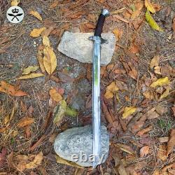 Handmade 22 inch Fish Guard Sword, Ready To Use Fixed Blade Knife, Special Gift