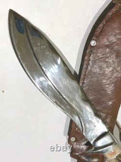 Handmade Dan Hardin Kukri Knife Stag Handle Custom Bowie with Sheath Rare