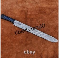 Handmade machete knife ideal for hunting and outdoor use