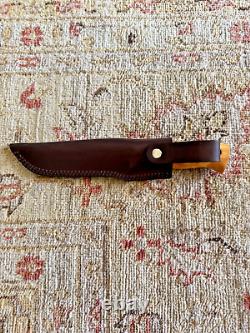 Helle Temagami CA Carbon Steel / Curly Birch Wood Handle by Les Stroud