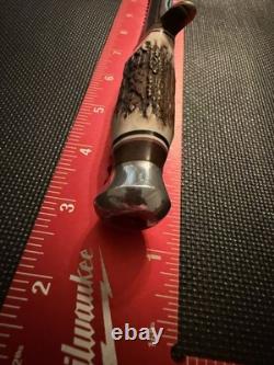 Hen & Rooster Solingen Germany Fixed Blade Knife Vintage