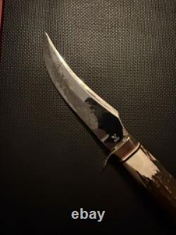 Hen & Rooster Solingen Germany Fixed Blade Knife Vintage