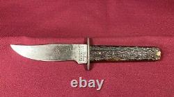 Hibbard Spencer Bartlett Rare Fixed Blade Hunting Knife Vintage Antique USA